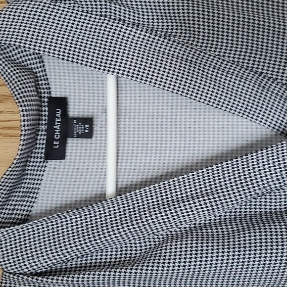 Houndtooth blouse sleeveless - Picture 2 of 4